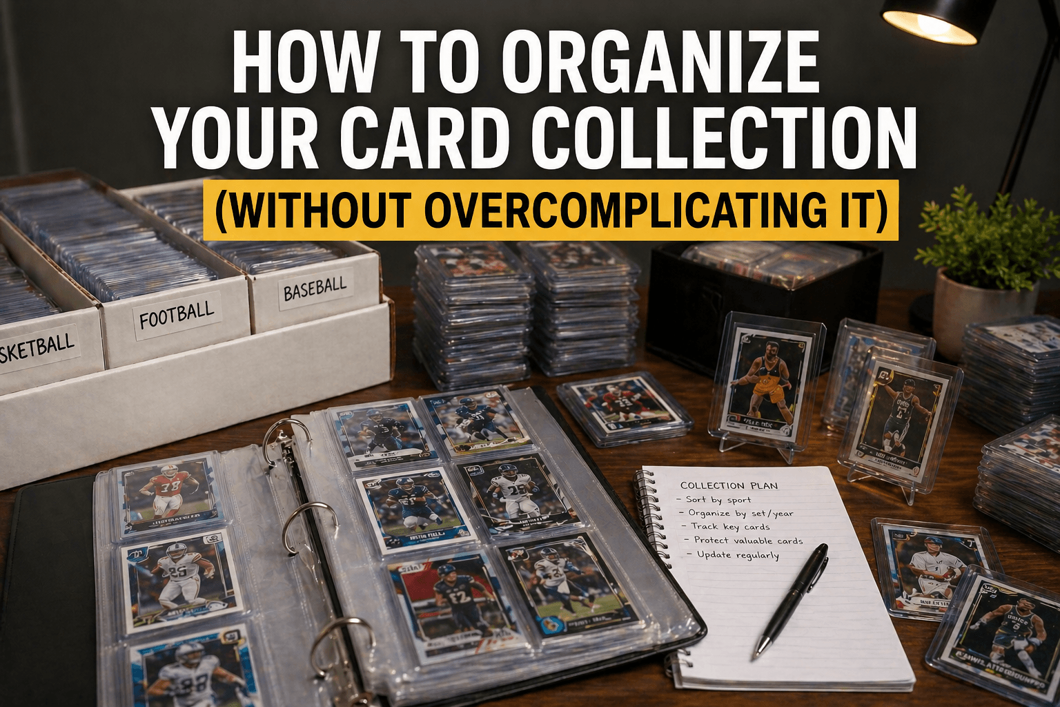 How To Organize Your Card Collection Without Overcomplicating It