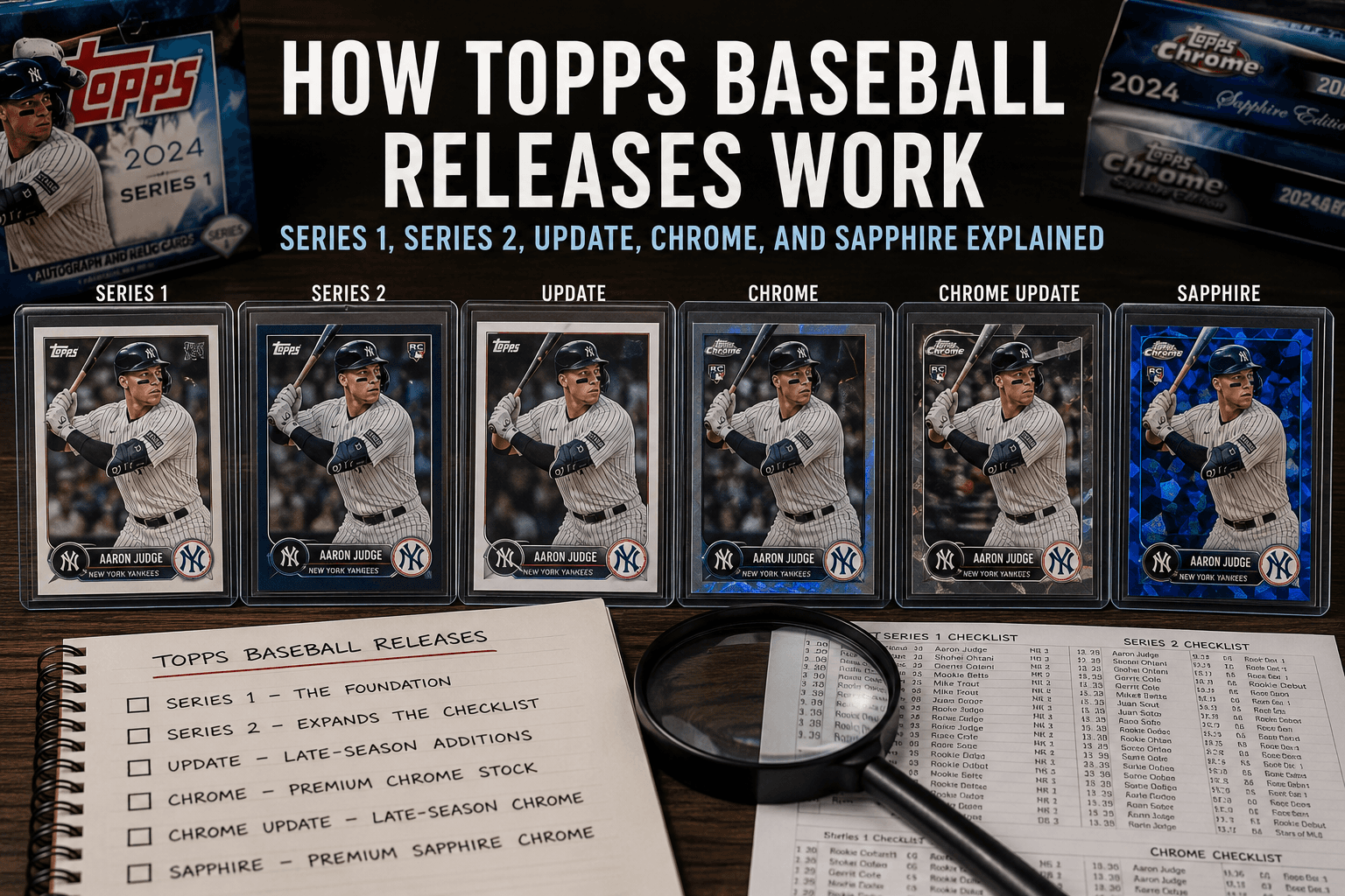 How Topps Baseball Releases Work