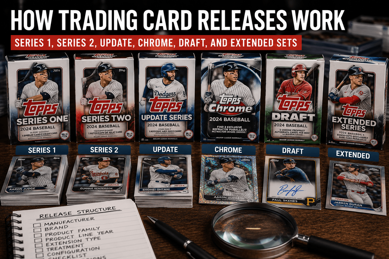 How Trading Card Releases Work